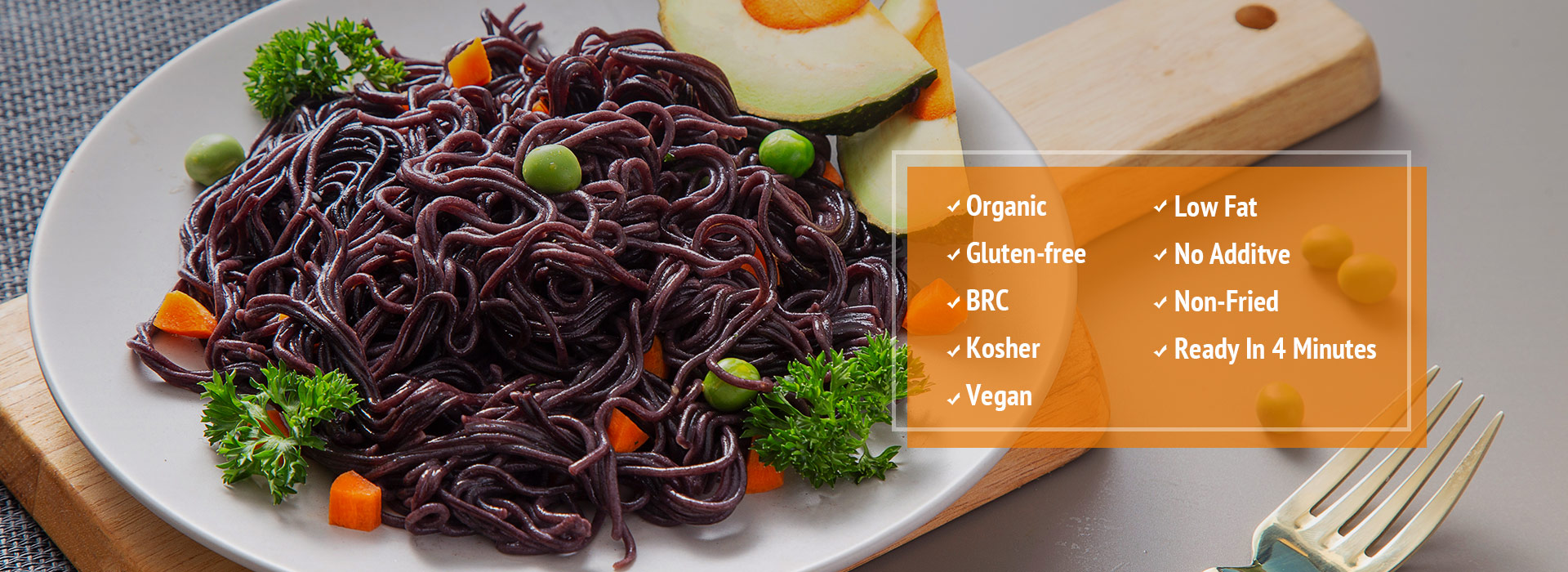 Oragnic Black Rice Ramen&Noodles