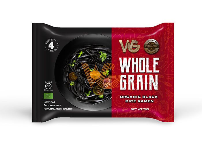 (1 pack/bag) Organic Black Rice Ramen